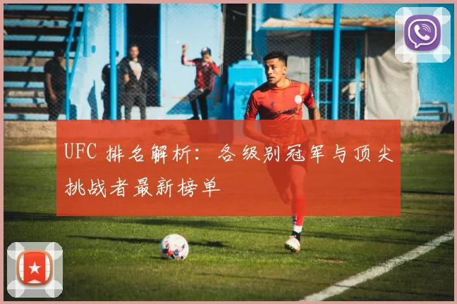 UFC 排名解析：各级别冠军与顶尖挑战者最新榜单